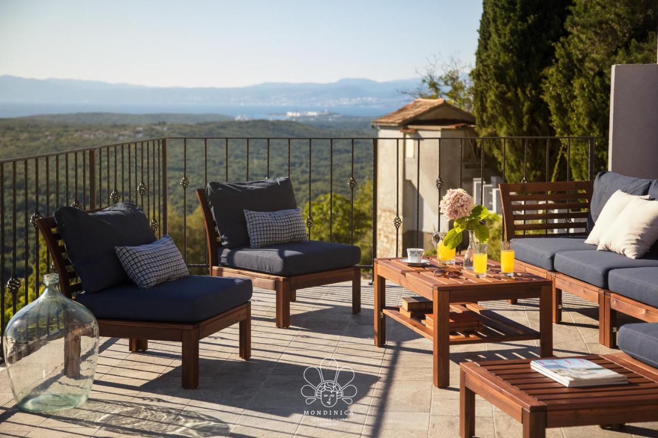 Mondinica Heritage House - Heated Pool Dobrinj Exterior foto
